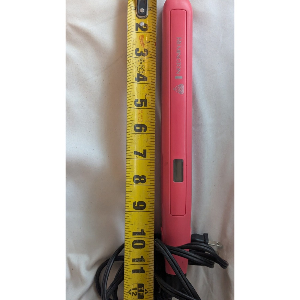 Remington S-5500 Digital Hair Straightener 1 Inch‎ Ceramic Flat Iron Pink Matte